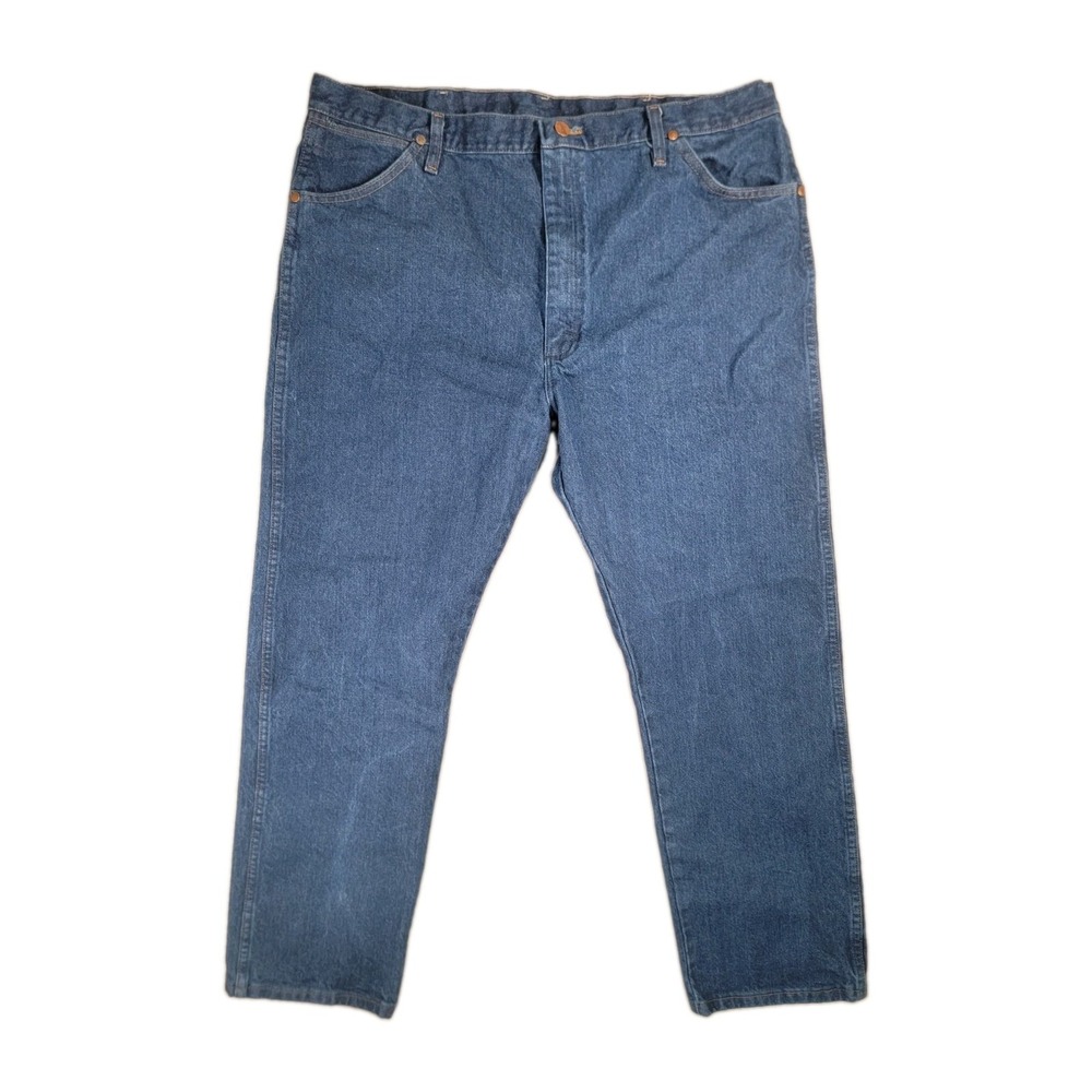 Wrangler 13MWZPW Cowboy Cut Jeans Men 40x30 Blue Denim Original Fit Western Work